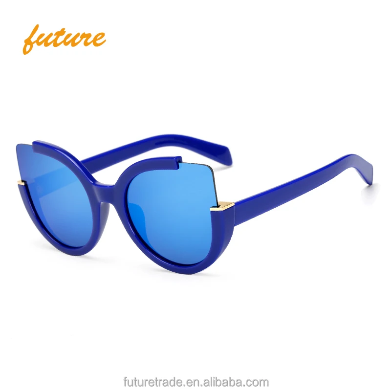 
cateye half frame sunglasses uv400 fashionable sunglasses vendor women 2021 black cat eye sunglasses women vintage 