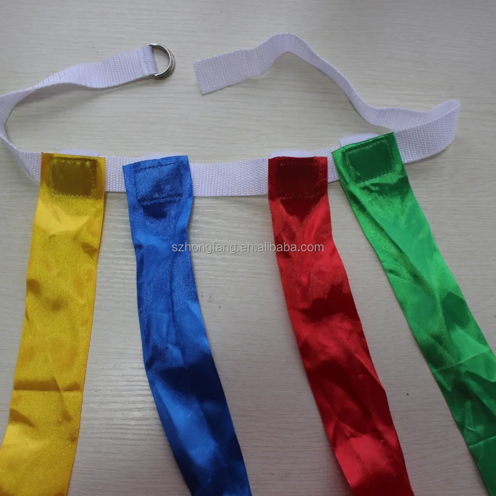 Custom logo wholesale cheap flag football belts
