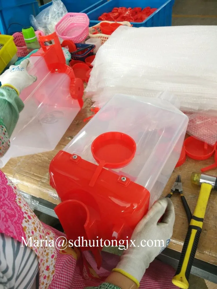 Hog Auto plastic (PP) feeder, 8L, Fit 60mm/75mm/90mm pipe