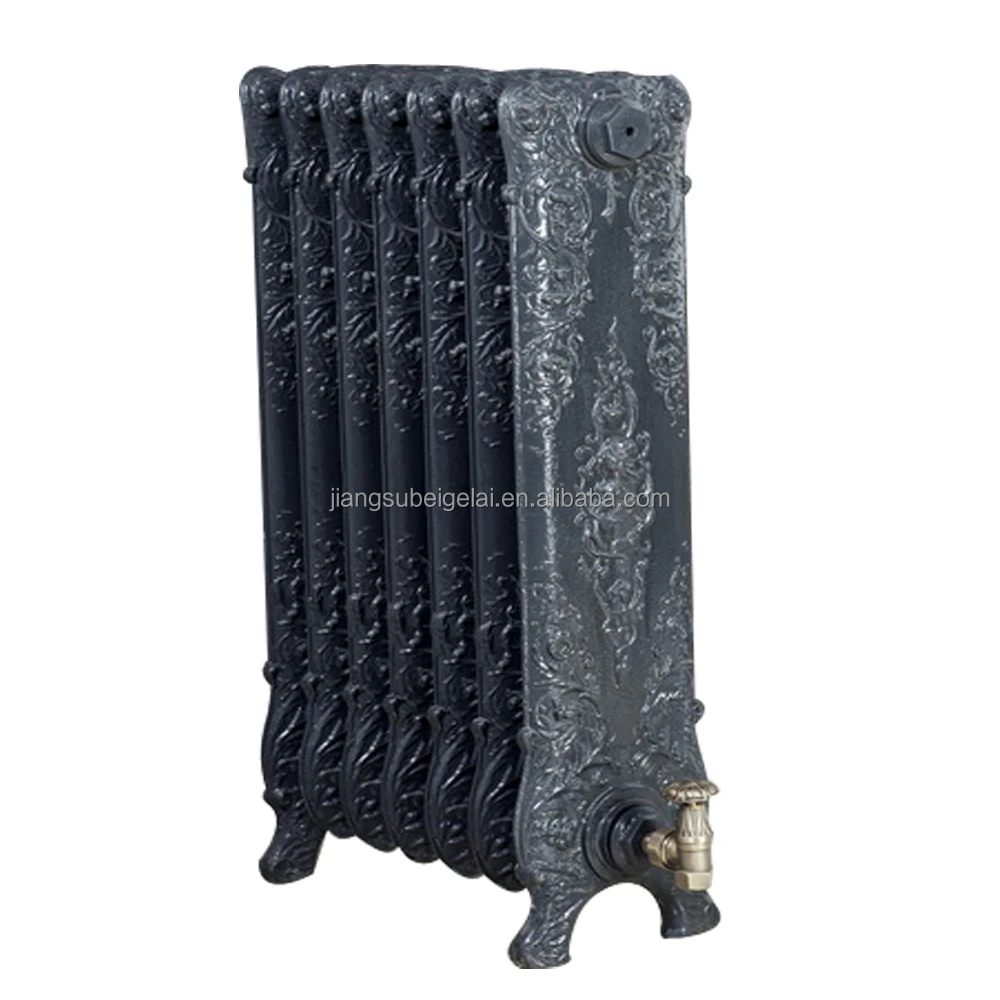 home decoration victorian&art cast iron hot water heating radiators BGL-800 with baby face one section