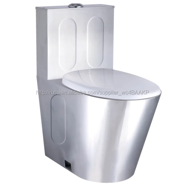 304stainless стали туалет настенное крепление висели установлен Р-ловушка тюрьма туалет тюремной камере поезд туалет туалет суд