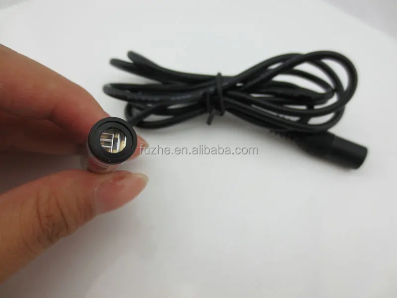 FU635C5-BD10 635nm <1mw red cross hair laser diode module lazer light lamp with fan angle 60 degree  size D10*30mm 3-5VDC