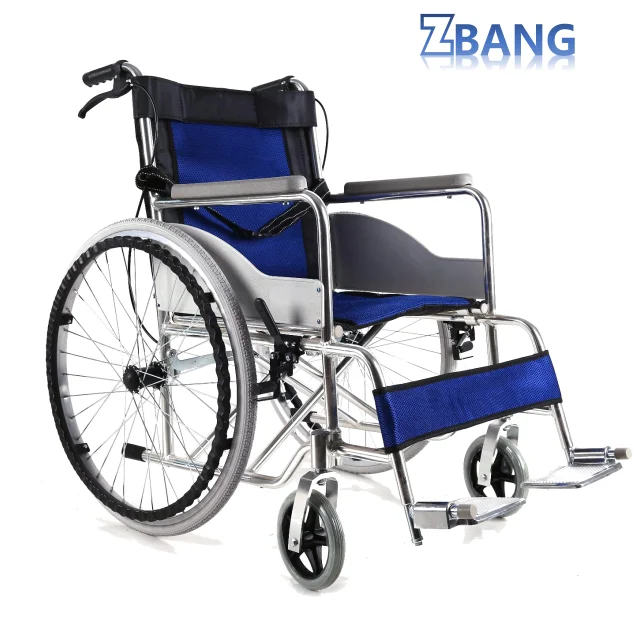 Hot Sale High Quality Aluminum Light Weight Folding Manual Wheel Chair