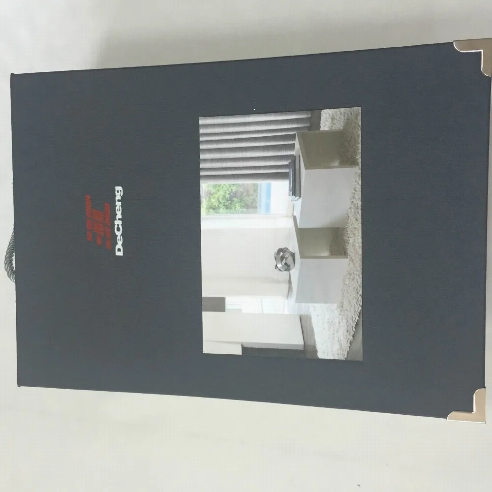 House Cheap Hardcover Book Printing Fabric Catalogue Swatch