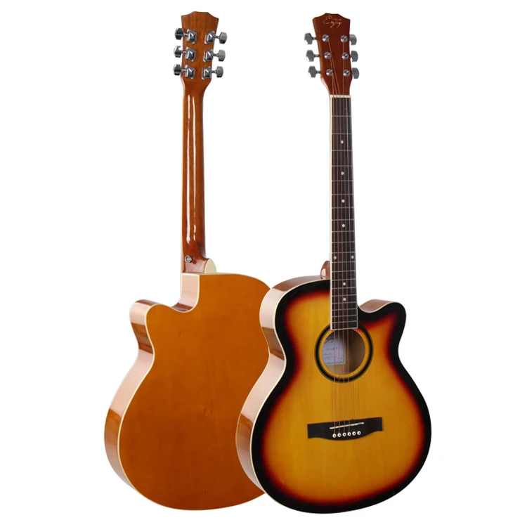 E40-DDL  Enjoy  cheaper beginning  Linden basswood rosewood   acoustic  guitar  china factory