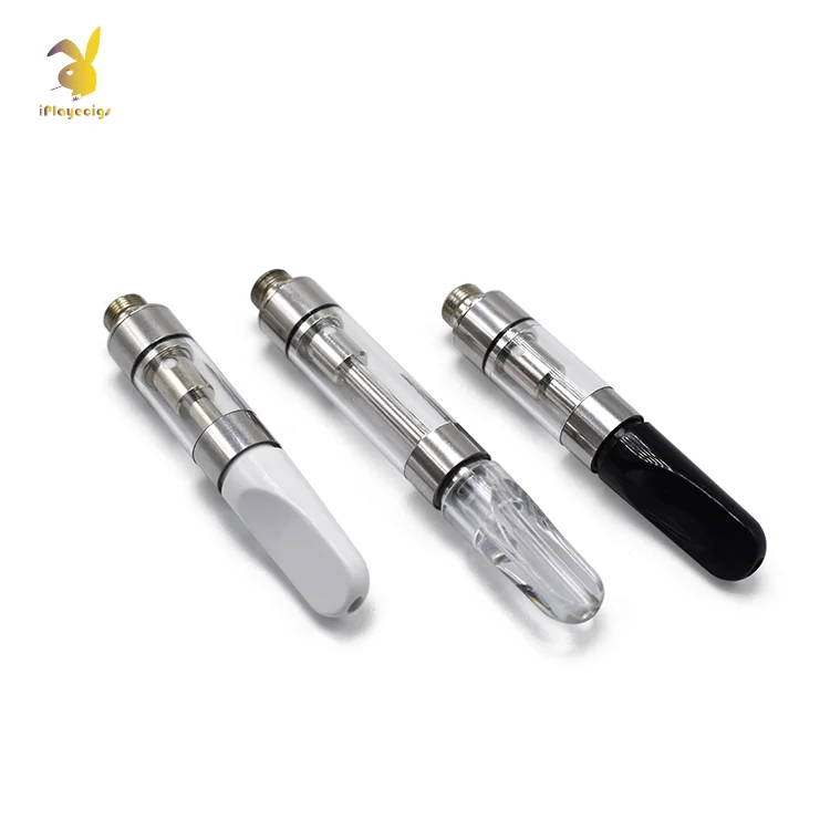 Hot 0.5ml/1ml Vape Cartridge With Ceramic Coil Cbd Vape Tank 510 Thread Cbd Oil Glass Atomizer OEM Logo/Packaging