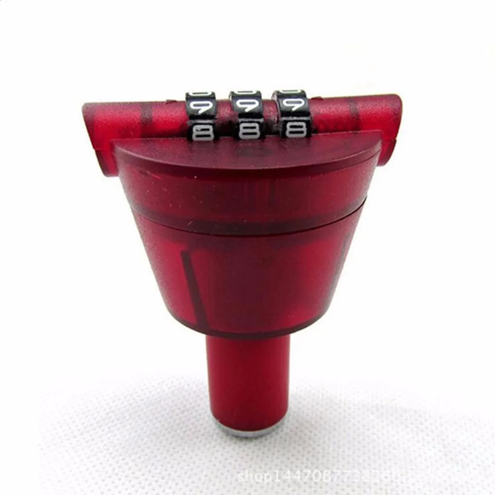 Red Wine Bottle Locks Combination Lock Wine or Spirit Bottle Password, Whiskey Bottle Top Stopper