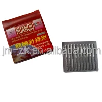 Sterile acupuncture needles with guide tube