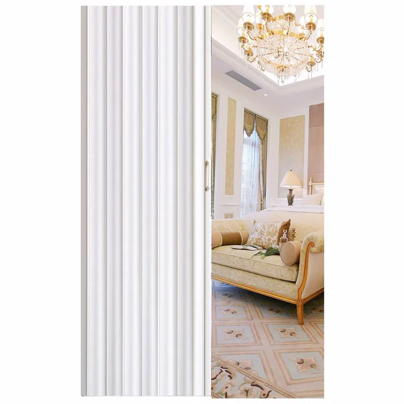 Well Constructed Interior Accordion Folding Door Size 36x80 inches With Different Colors