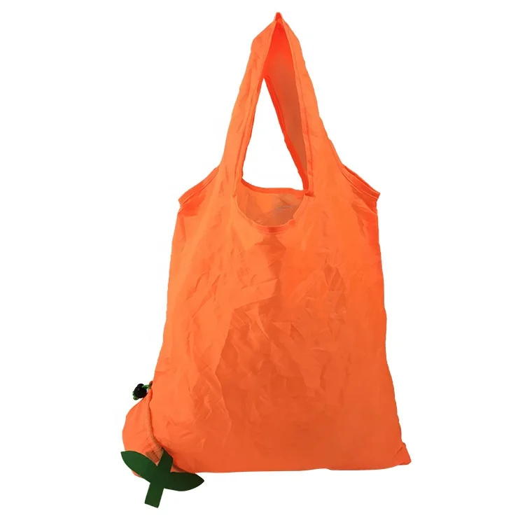 Custom sun flower decorative polyester nylon foldable shopping bag