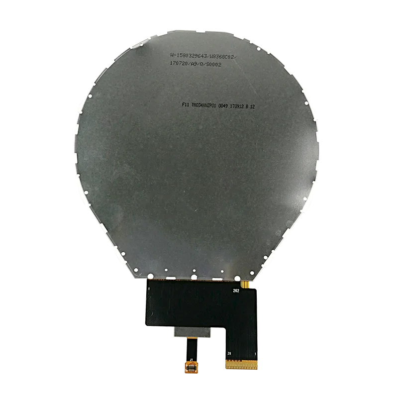 
3.4 inch circle IPS 800*800 mipi interface capacitive touch screen panel round lcd display tft module 
