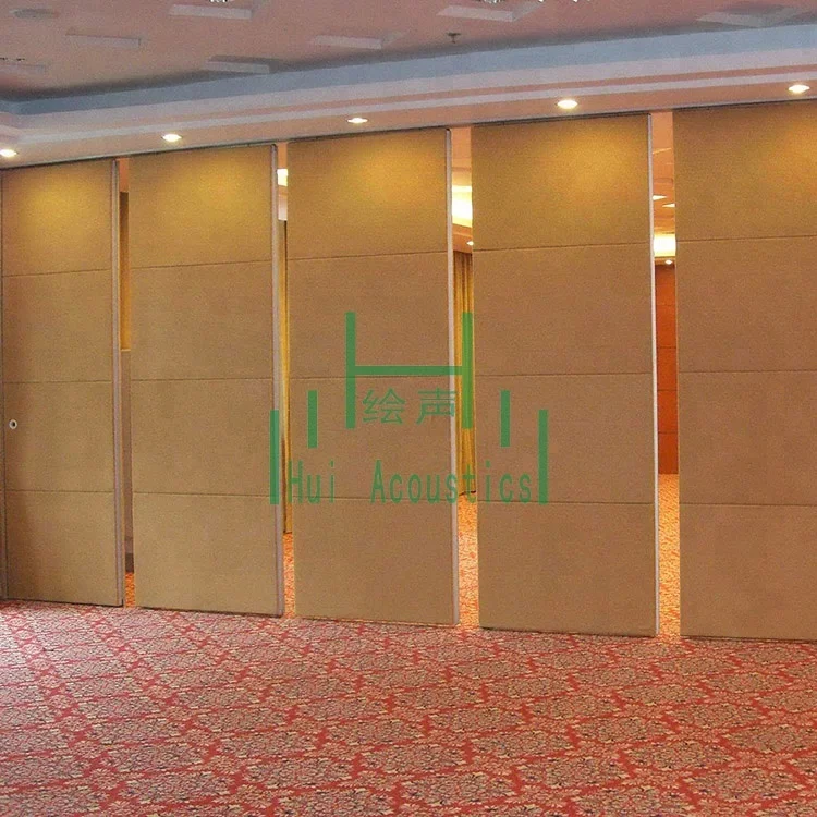 Restaurant Acoustic Movable Partitions Fireproof Partition Mobile Acoustic Office Wall Partition