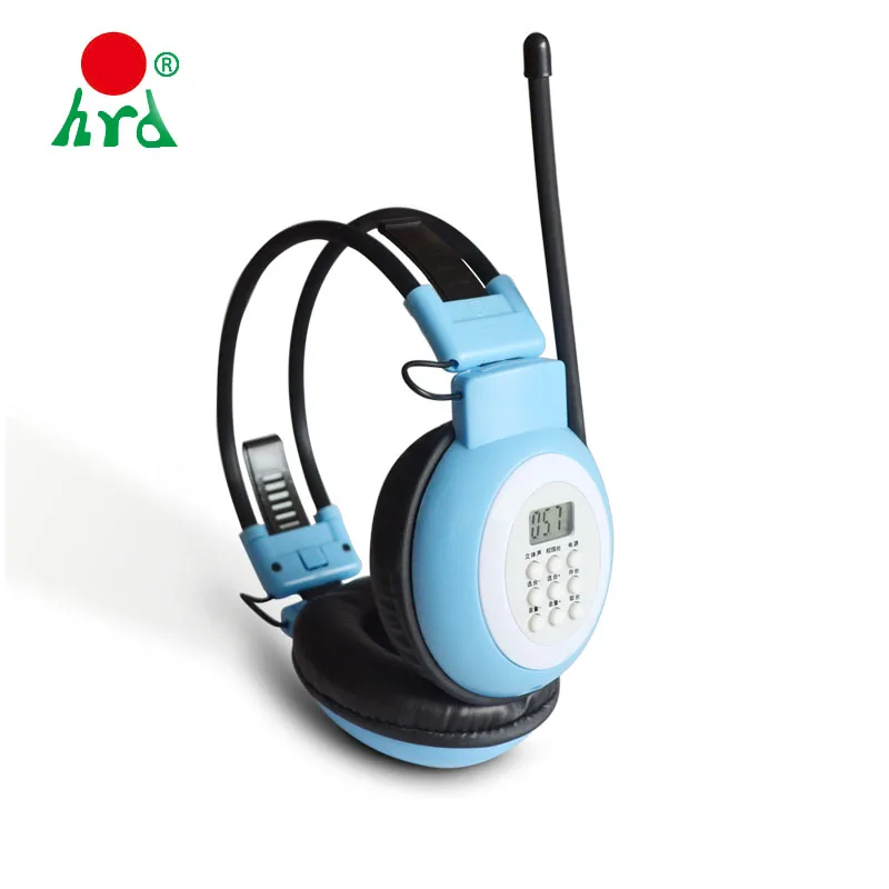 2017 new fashion small wireless headphones with FM radio