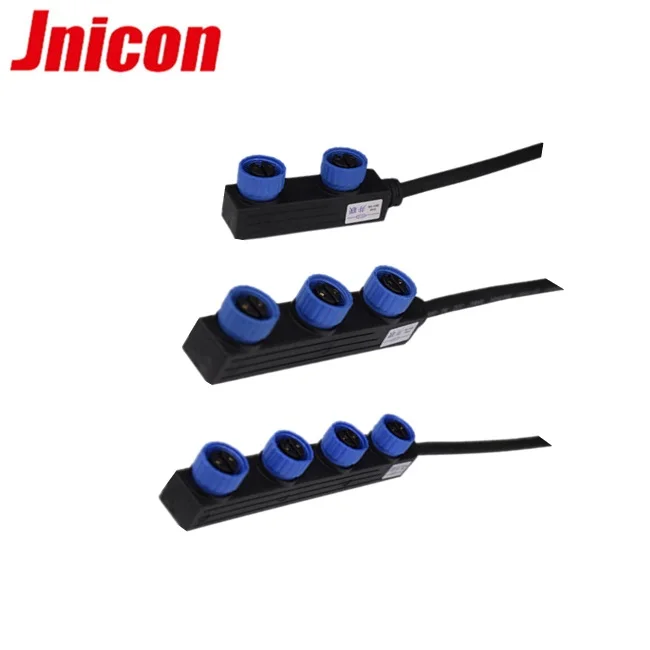 IP68 водонепроницаемый разъем провода напольный кабель совместных Электрический разъем кабеля для СИД подводный