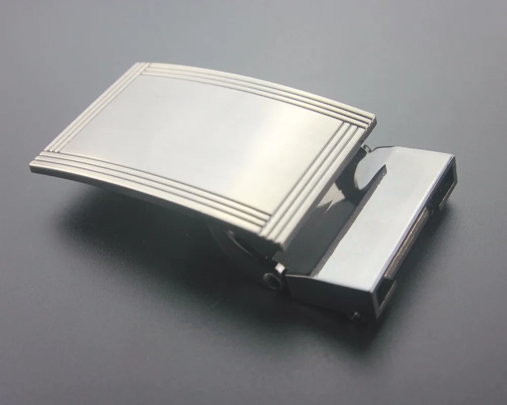 new black 35mm no nickel metal men clip Belt Buckle