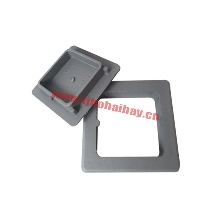 
Beautiful handle design fireplace ash box door 