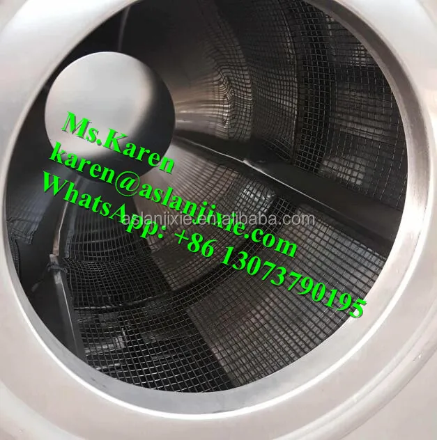 Textile wool washing dewatering drying machine / wool dryer equipment