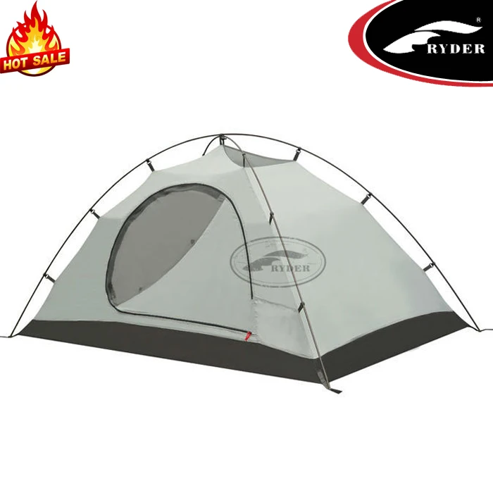 2 Man Waterproof Fireproof 4 Season Aluminum Pole Outdoor Equipment Custom Dome Tent for Mountaineering Sports