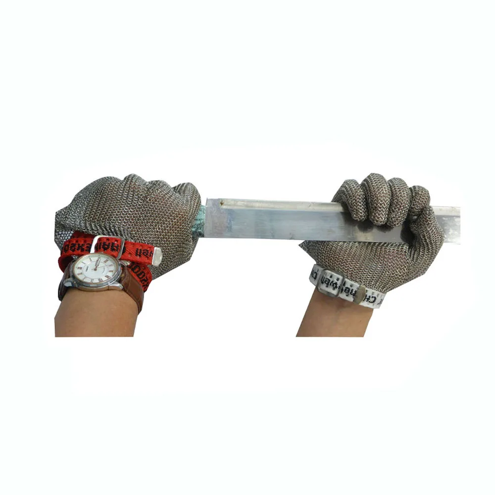 
Five Fingers France Honeywell Whiting Davis Stainless Steel Mesh Safety Gloves 