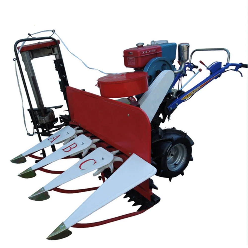 Mini Rice Paddy Cutting Machine Grain Reap Binder Wheat Reaper For Sale