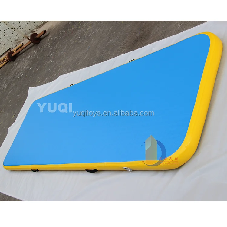 Customized logo inflatable air tumble track for gym inflatable air track for sale