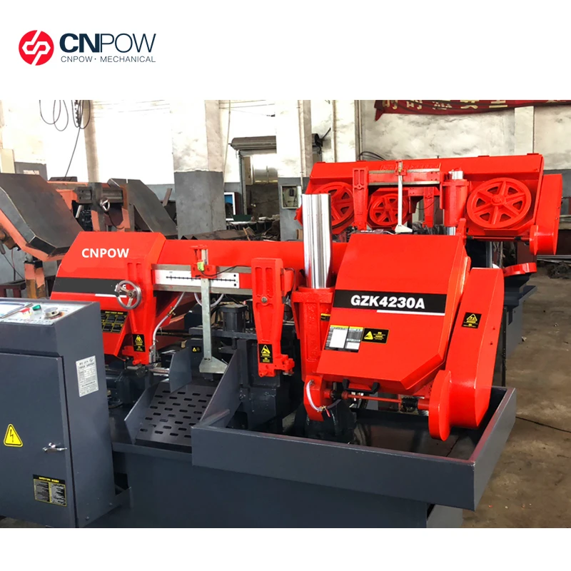 
CNPOW horizontal metal cutting circular band saw machine 