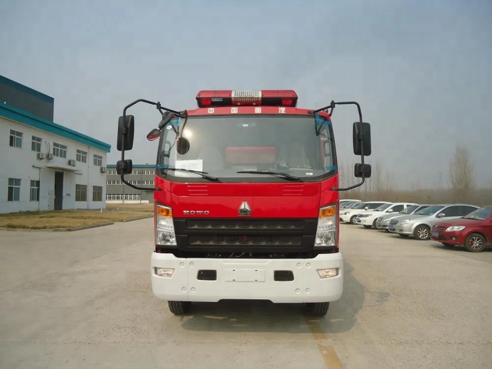 Sinotruk light fire fighting truck for emergency rescue