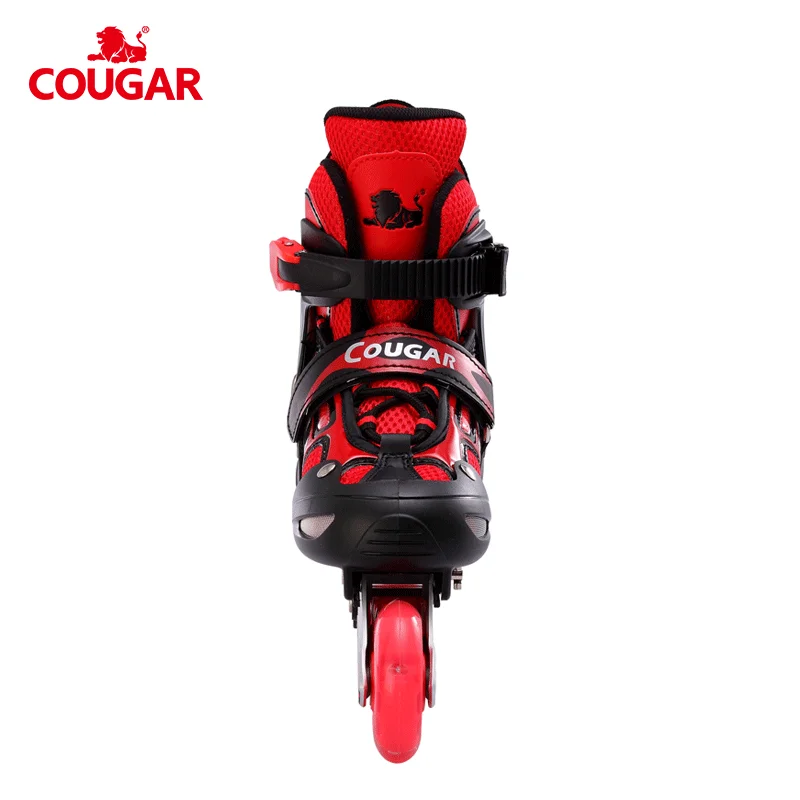 Cougar two flashing wheel kids line roller skates shoes