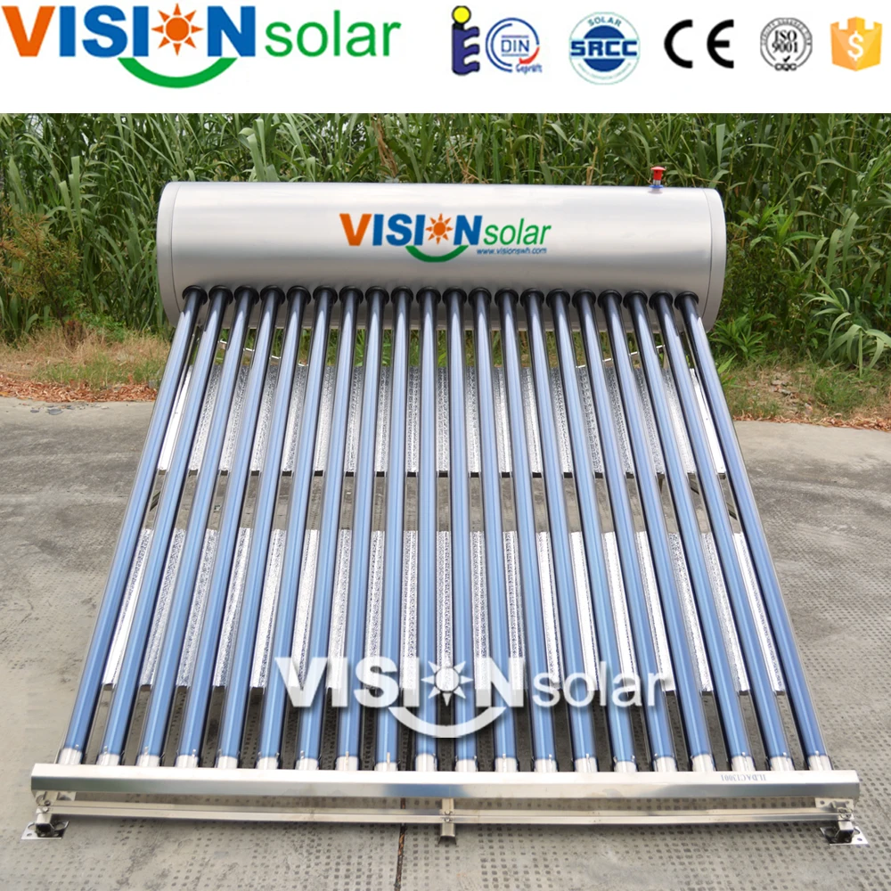 Alibaba trade assurance solar powered heaters full stainless steel solar water heater