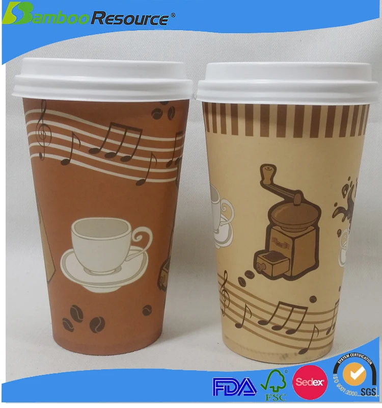 
Disposable Eco friendly paper cup and coffee cup 