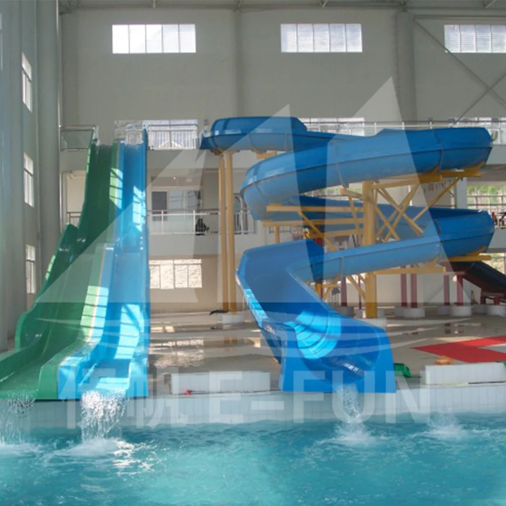 Australia Holiday Water Park 9,000 Fiberglass Water Slide for Water Park Equipment for Sale