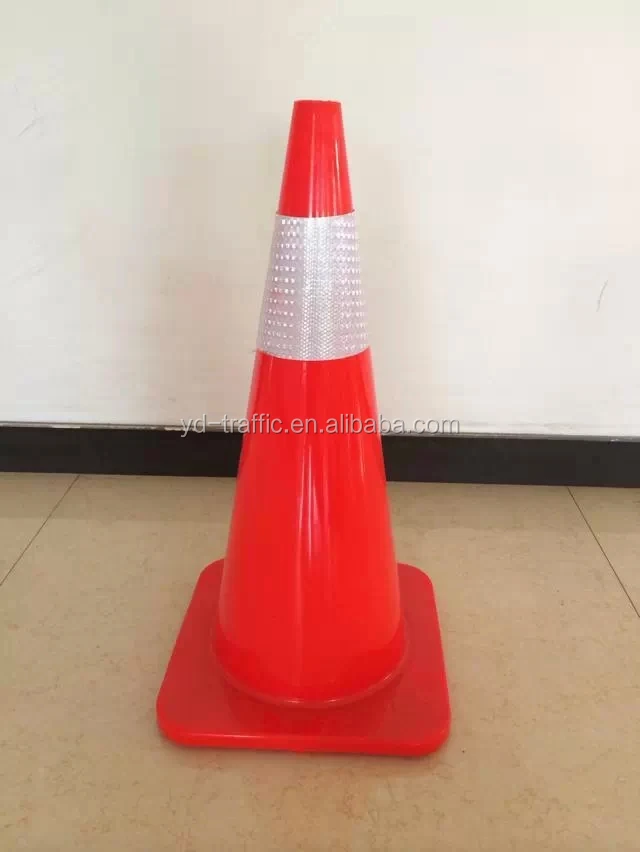 70cm high quality reflective PVC traffic cone factory price soft road safety cone traffic cone