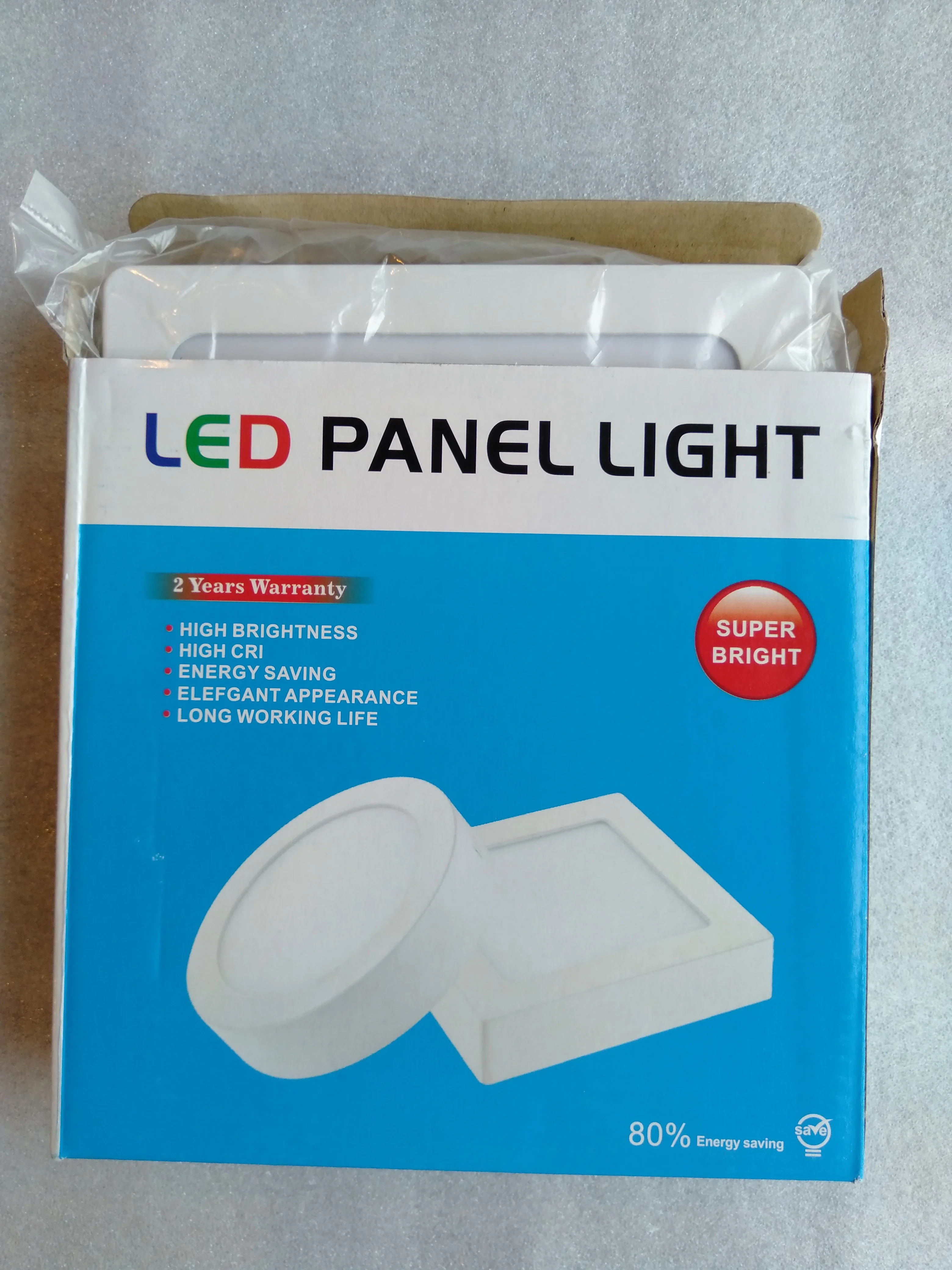 Waterproof IP54 Led Panel Light Modern 80 Surface Mounted 70 Panel Led Barrel Round Warm White 9w 12w 100mm Home Office 0.5 2835