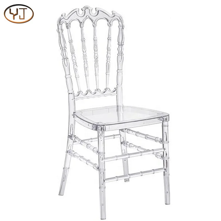 High Quality Crystal Clear Resin Chiavari Chair