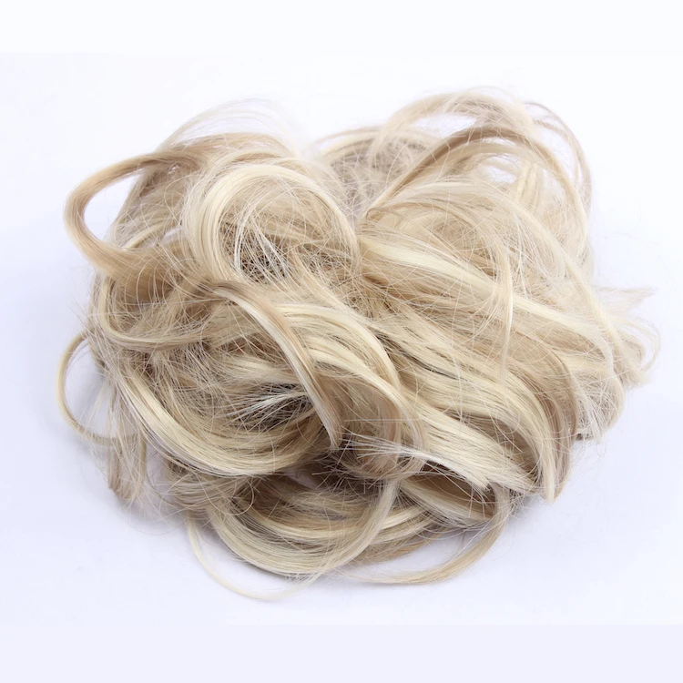 
Fashion head wear synthetic hair accessories natural chignon fake hair 