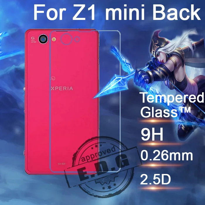 0 26mm 9H Explosion Proof Anti scratch LCD Tempered Glass Film For Sony Xperia Z1 compact