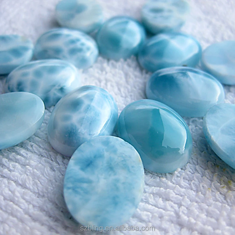 Wholesale larimar stone for gemstone jewelry
