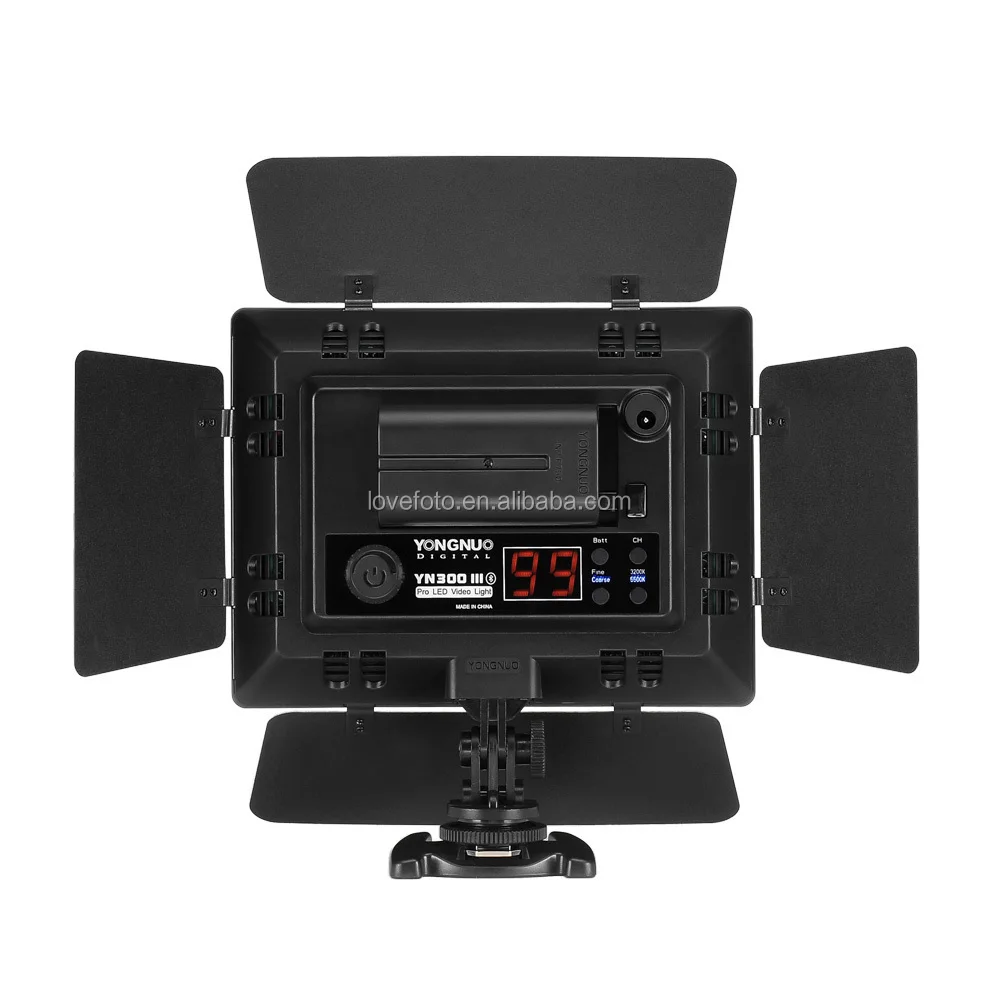 Yongnuo YN 300 автоматическая светодиодная лампа для видеокамеры DV видеокамеры DSLR камеры с дистанционным управлением