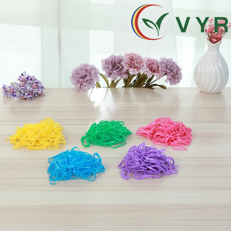 Лента для волос весеннего цвета, оптовая продажа, высокопрочная эластичная Высококачественная Бытовая Резиновая лента из ТПУ или любых целей