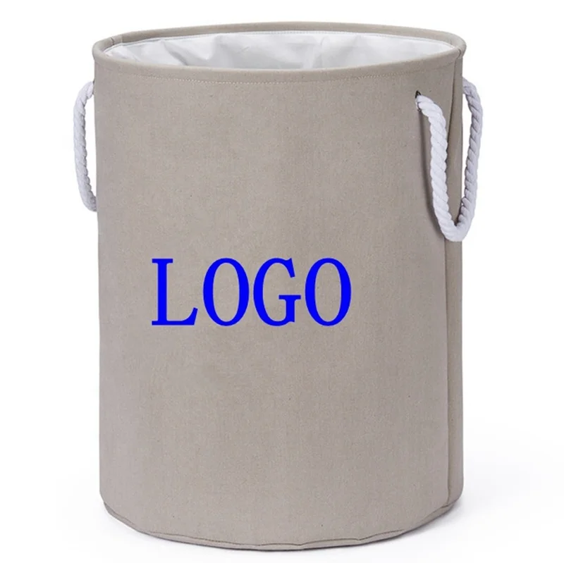 
Custom Double Layer Extra Large Waterproof Laundry Basket Big Toys Storage Bathroom Laundry Basket Clothes Sundries Storage 