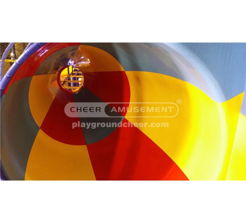 Trumpet Shaped Slide Customized Indoor Playground Slide for Children