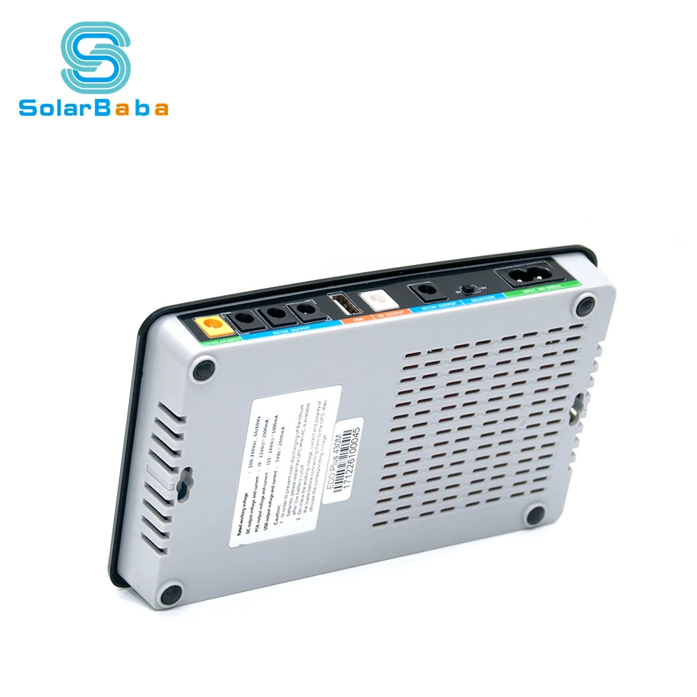 
Solarbaba online ups 24 volt dc power supply rohs solar power bank 