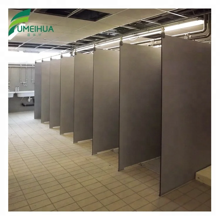 Fumeihua ladies toilet partition/ bathroom cubicle/ wc divider board made of hpl panel