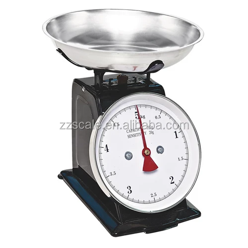 Manual balance kitchen household weighing scale