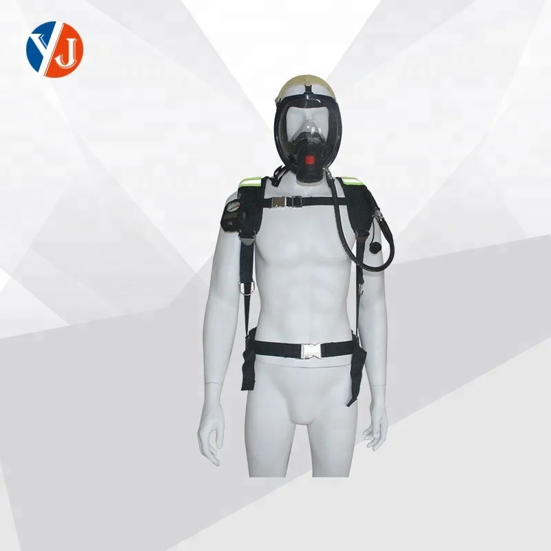 Автономный дыхательный аппарат с положительным давлением, сжатый воздух, безопасное дыхание SCBA
