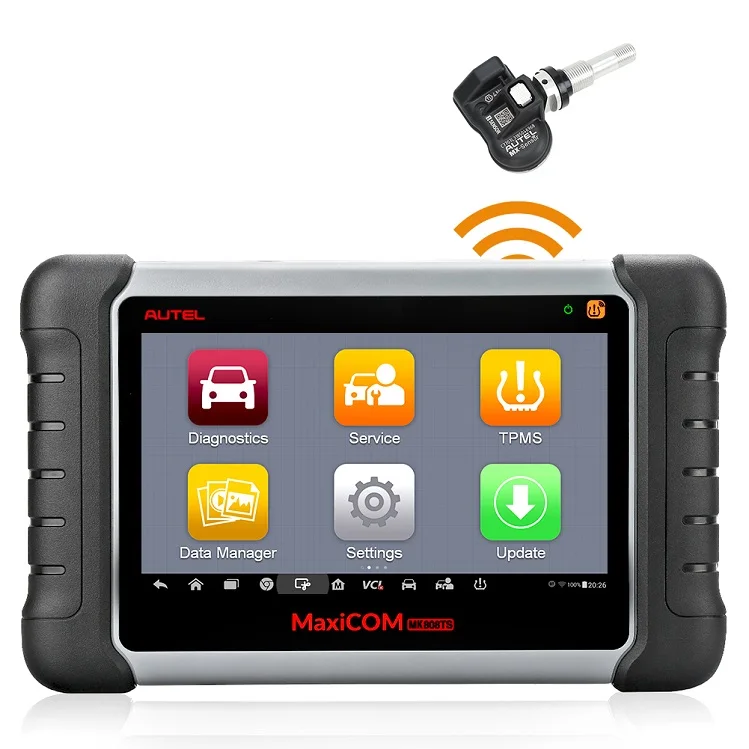 Escaner Automotriz Autel MaxiCOM MK808 TS Obd 2 Car Diagnostic Tool with complete Tire Pressure Sensor Programming