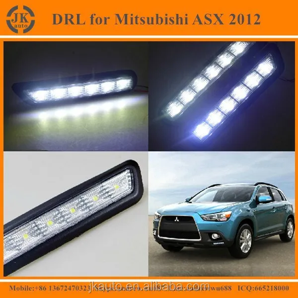 
 Отличные светодиодные дневные ходовые огни для MITSUBISHI OUTLANDER SPORT RVR ASX 2010 2011 2012, передний бампер, замена дневных ходовых огней, противотуманная фара для вождения  