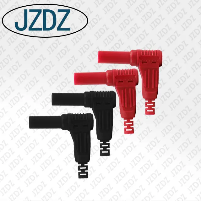 JZDZ J.10039 pure copper high quality 4mm banana  plug