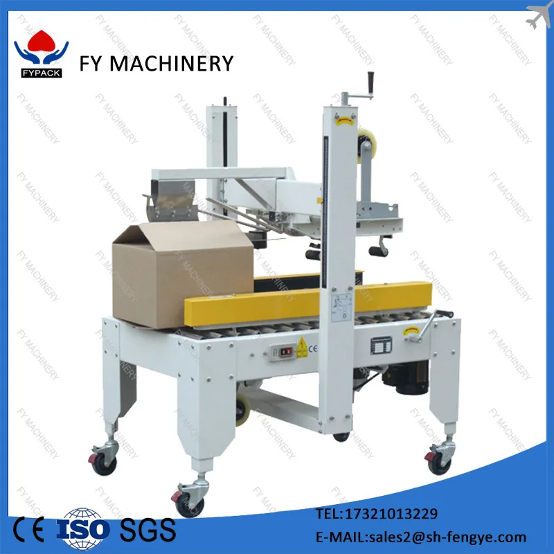 Stainless Steel Excellent Quality Folding Cover Tape Carton Sealing Machine