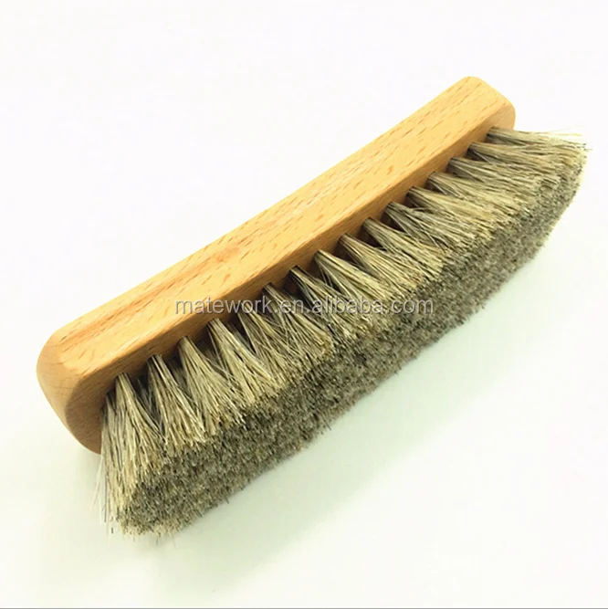 
High Quality wooden horse hair shoe polish brush,brush clothing 